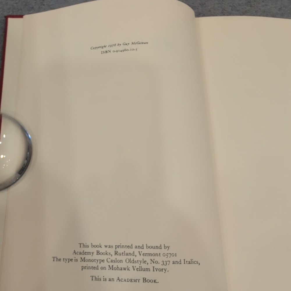 Messages A Selection of Pastoral Essays Guy McGowan Academy Books 1978 Hardcover - Picture 5 of 6